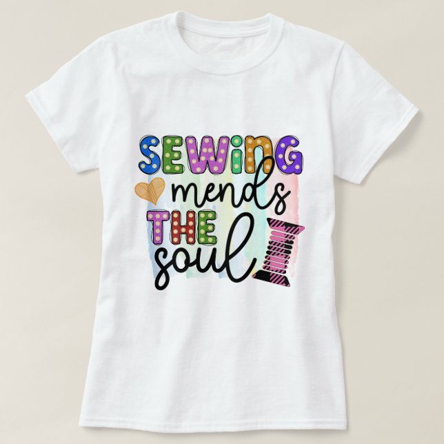 Suwing Mends the Soul Women's T-shirt (Design framsida)