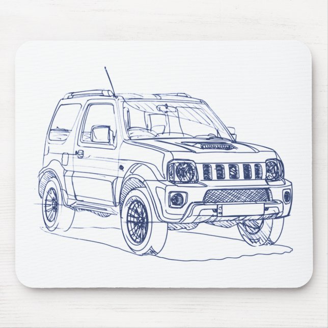 Suz Jimny 2013 Musmatta (Framsidan)