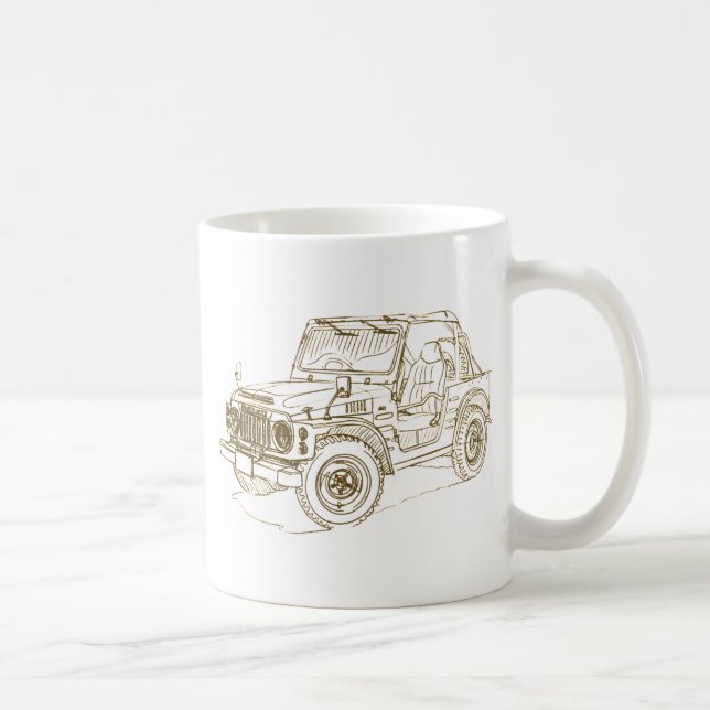 Suz Jimny SJ10 Kaffemugg (Höger)
