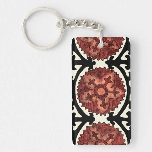 Suzani Stil Decorative Blommönster (Framsidan)