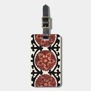 Suzani Stil Decorative Blommönster Bagagebricka