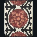 Suzani Stil Decorative Blommönster iPad Skydd<br><div class="desc">Chariklia Zarris har utformat denna dekorativa blommigt på liknande suzani stil tapestry. Dessa stamtextilier kommer från Centralasien och spårar deras härkomst tillbaka till 1500-talet. Äg en biet i historien genom att köpa mönster!</div>