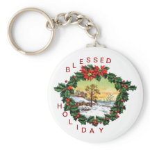SUZANNE ELIZABETH CHRISTMAS COLLECTION KEYCHAIN