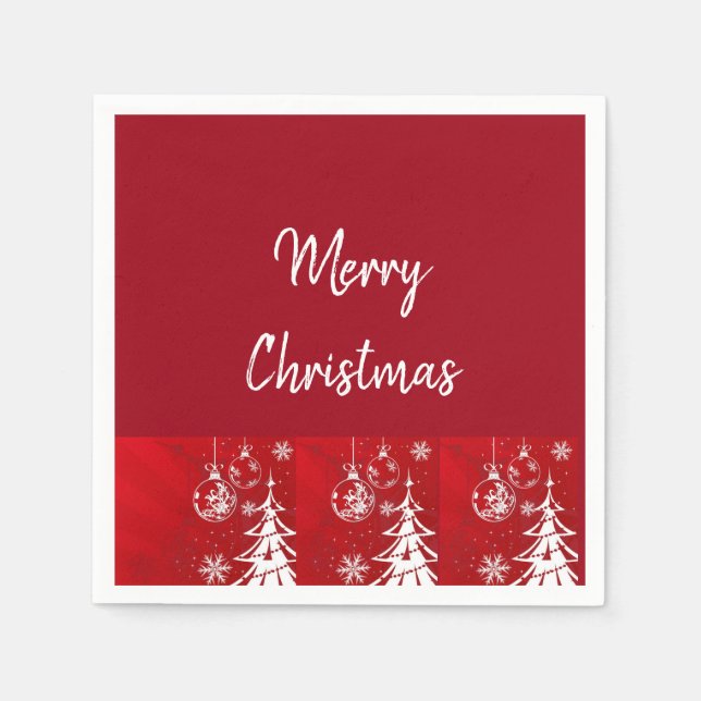 Suzanne Elizabeth julsamling - Pappersservett (Framsidan)