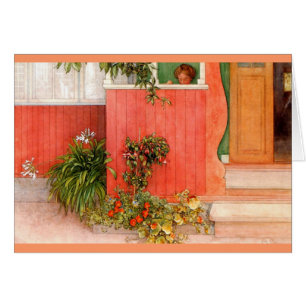 Suzanne på Porch Hälsningskort