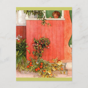 Suzanne på Porch Vykort