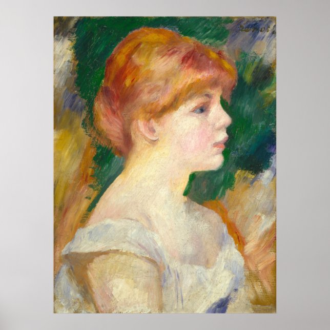 Suzanne Valadon - Auguste Renoir Fine Art Poster (Framsidan)