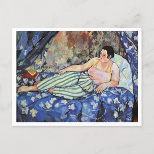 Suzanne Valadon, Blue Room, 1923 Vykort