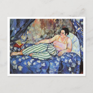 Suzanne Valadon, Blue Room, 1923 Vykort