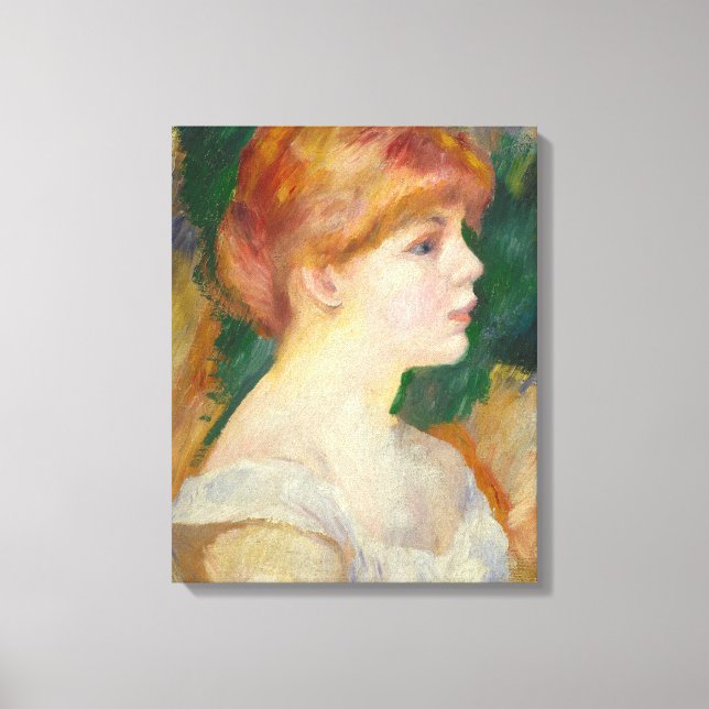 Suzanne Valadon, c.1885 (olja på arbetsyta) Canvastryck (Framsida)