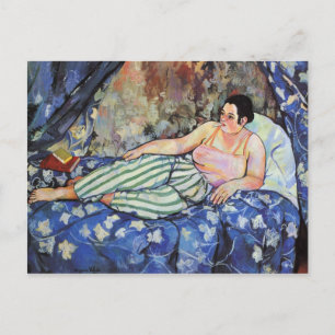 SUZANNE VALADON - Det blå rummet 1923 Vykort