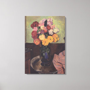 Suzanne Valadon Flower Vas på Bord Canvastryck