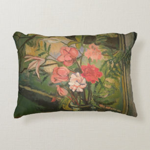 Suzanne Valadon Flowers Front of a Window Prydnadskudde