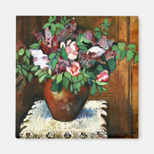 Suzanne Valadon - Vas of Flowers, 1921 Magnet