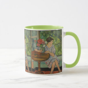 Suzanne Valadon Young Girl Front of a Window Mugg
