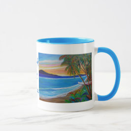 Suzannes Shark Pit sunset mugg