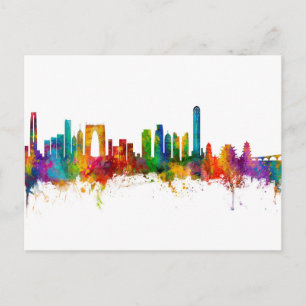 Suzhou China Skyline Vykort