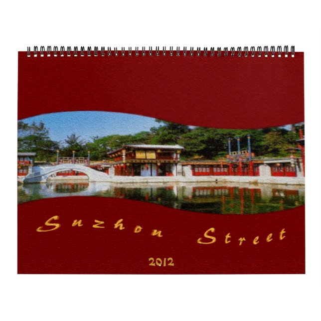 Suzhou Street Calendar Kalender (Omslag)