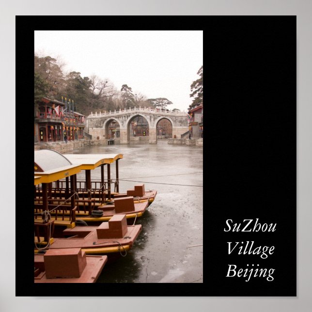 SuZhou Village Beijing Poster (Framsidan)