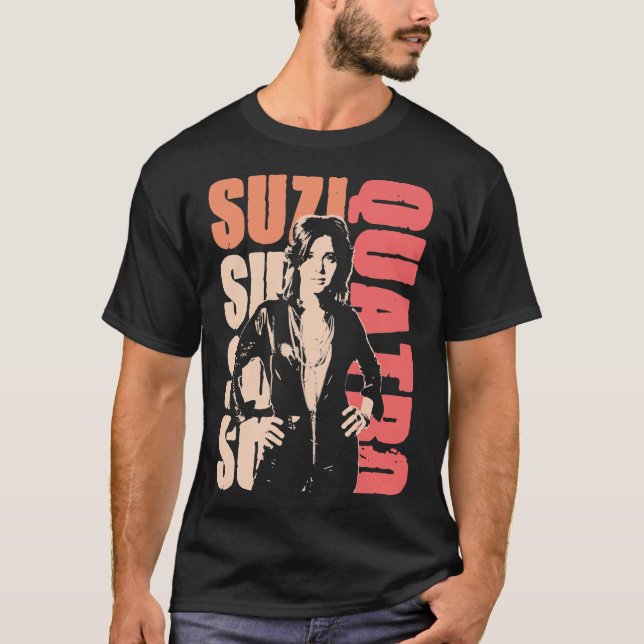 Suzi Quatro Classic T-Shirt (Framsida)