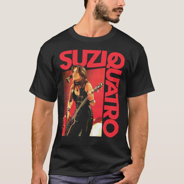 Suzi Quatro Essential T-Shirt (Framsida)