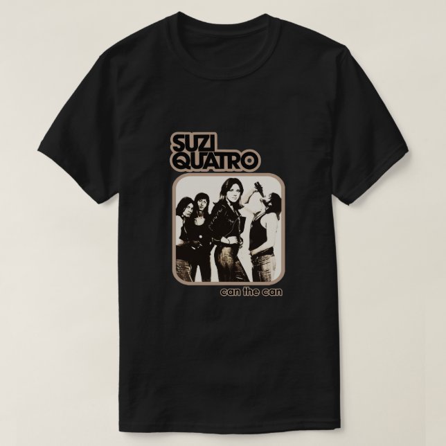 Suzi Quatro Gift För manar and Women, Thanksgiving T Shirt (Design framsida)