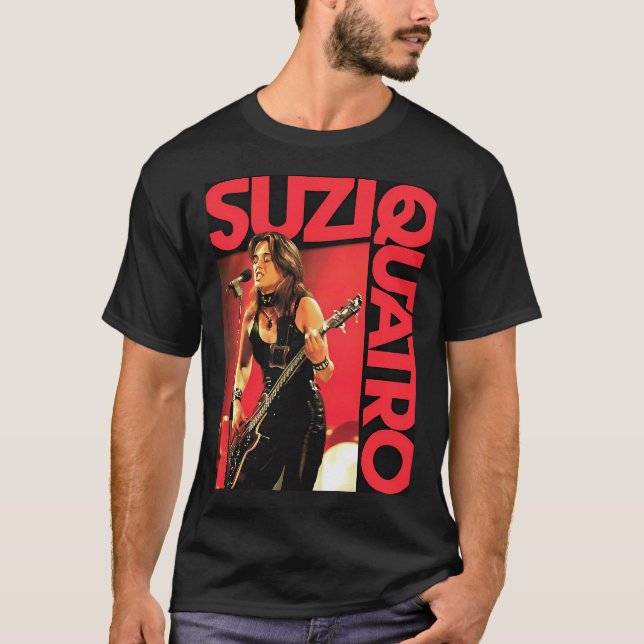 Suzi Quatro T Shirt (Framsida)