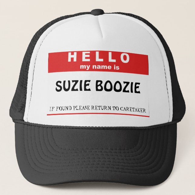 SUZIE BOOZIE TRUCKERKEPS (Framsida)