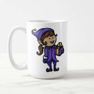 Suzie som älvajulen rånar kaffemugg