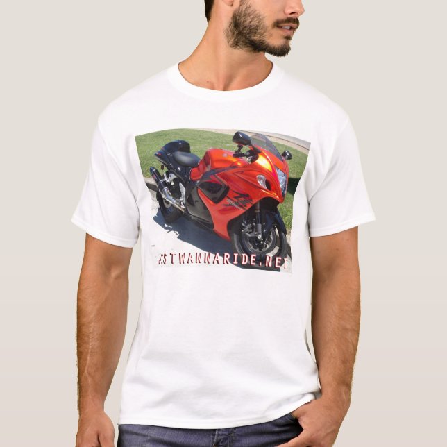Suzuki 2008 Hayabusa Tee Shirt (Framsida)
