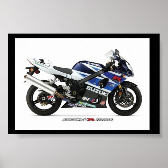 Suzuki GSX-R1000 Poster (Framsidan)