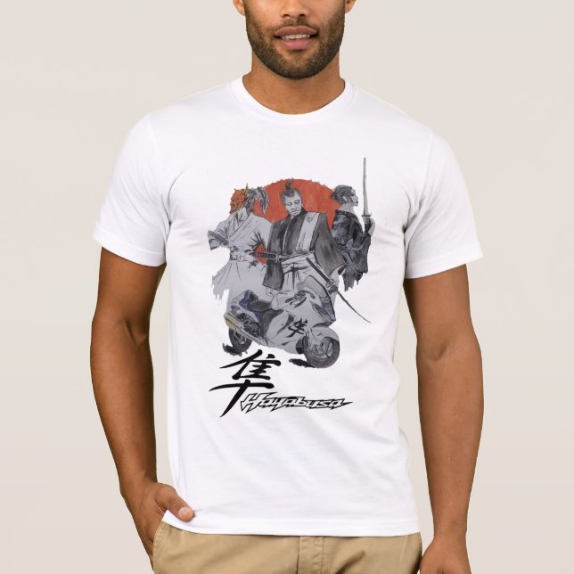 suzuki hayabuza t shirt (Framsida)