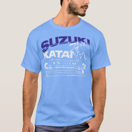 suzuki katana logo Dblue T Shirt