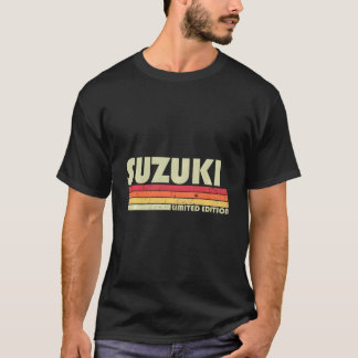 Suzuki Retro Vintage Japanska Namn T Shirt
