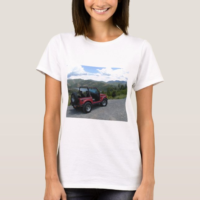 Suzuki Samurai 1987 T-shirt (Framsida)