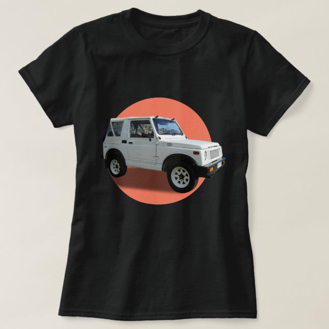 Suzuki Samurai Jimny T Shirt (Design framsida)