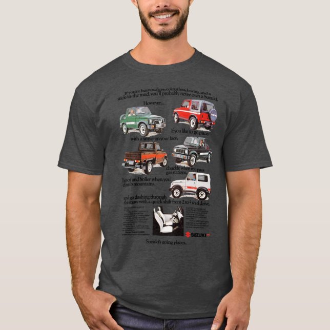 SUZUKI SAMURAI T SHIRT (Framsida)