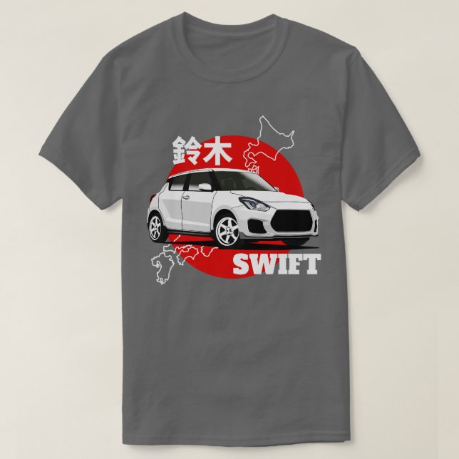Suzuki Swift 6e gen T Shirt (Design framsida)