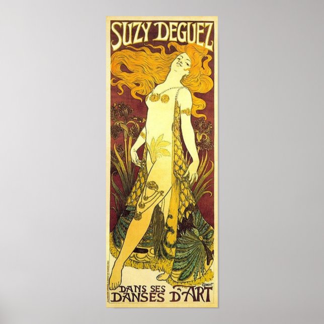Suzy Deguez och The Art of Dance Poster (Framsidan)