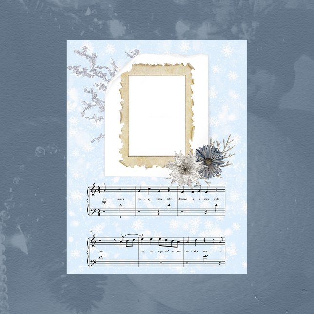 Suzy Snowflake Scrapbook Papper (Skapare uppladdad)