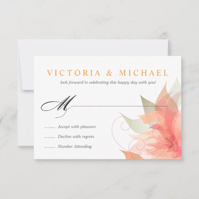 SVA - Orange Is White Bröllop 2 OSA Kort (Framsida)