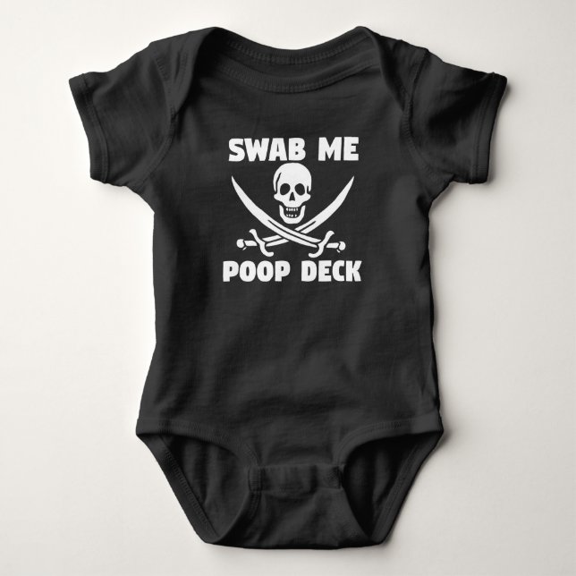 Svabba mig Poopdäcket Tee Shirt (Framsida)