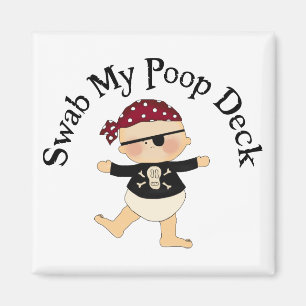 Svabba mitt Poopdäck Magnet