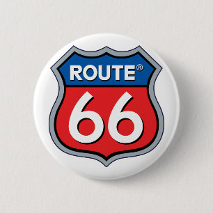Sväg 66 Logotyp Knapp