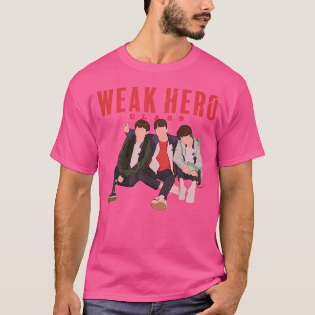 svag hjälteklass kdrama vintage t shirt (Framsida)