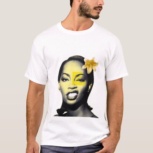 Svag och blomma t shirt (Framsida)