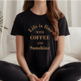 Svaga kaffeofferter t shirt