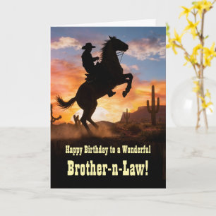 Svager Country Western Cowboy Utomhus Kort