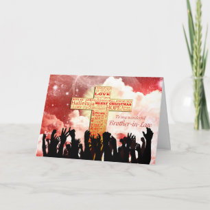 Svåger kristen arg jul helgkort