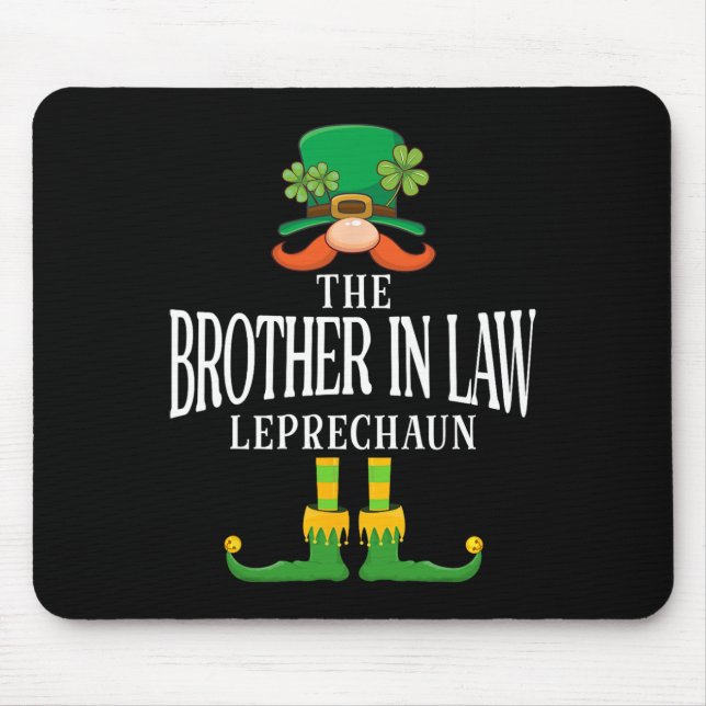 Svagern Leprechaun St Patricks Day Match Musmatta (Framsidan)